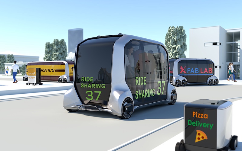 Toyota hợp tác với Waymo để phát triển công nghệ lái xe tự động (Ảnh minh họa)
